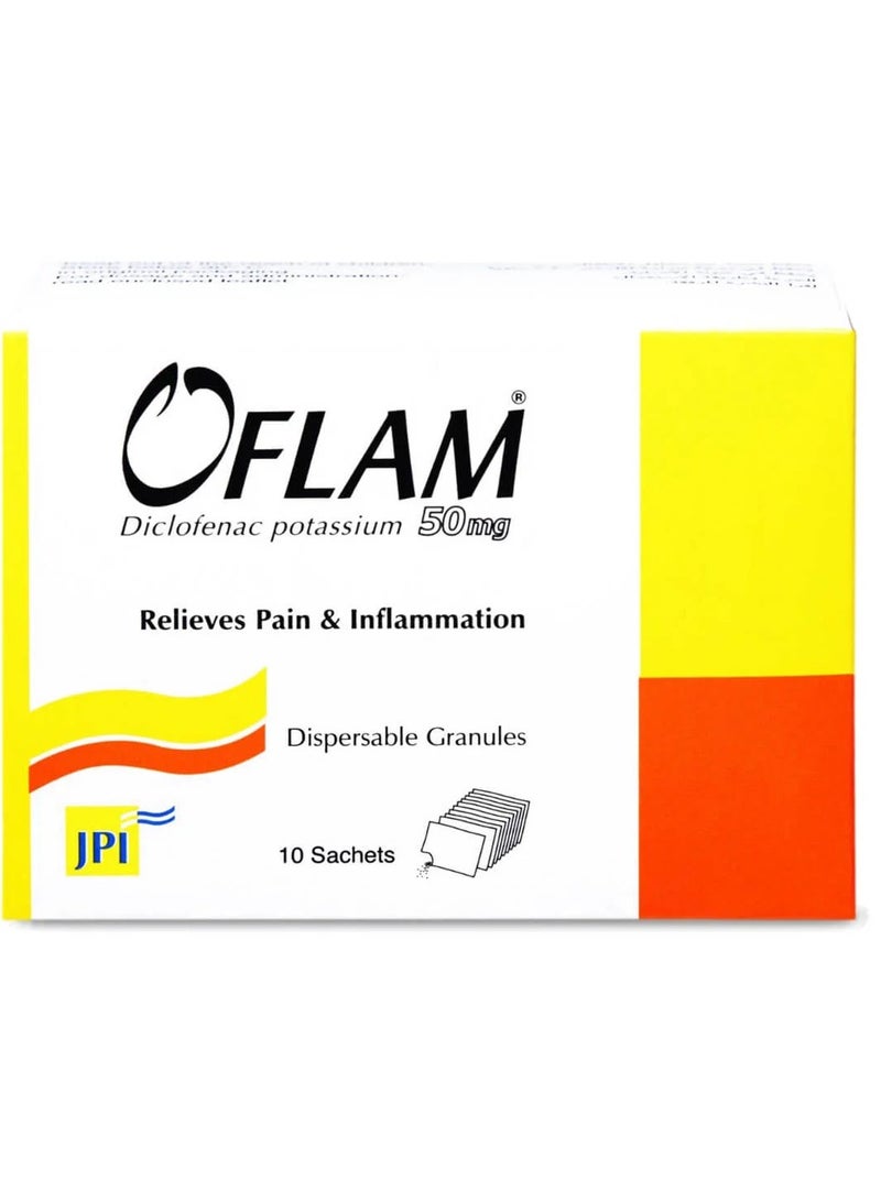 Oflam 50 MG Sachet 10 Pcs - Image 1